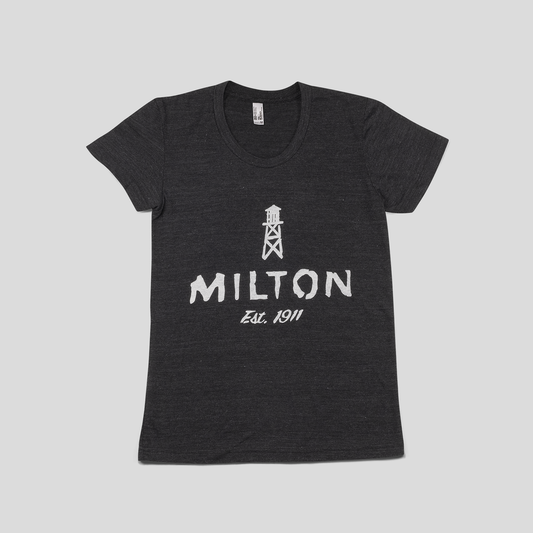 Town of Milton t-shirt for women.